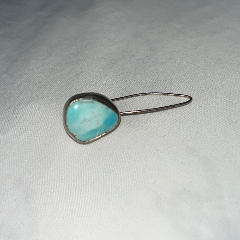 *Only 1 real turquoise earring